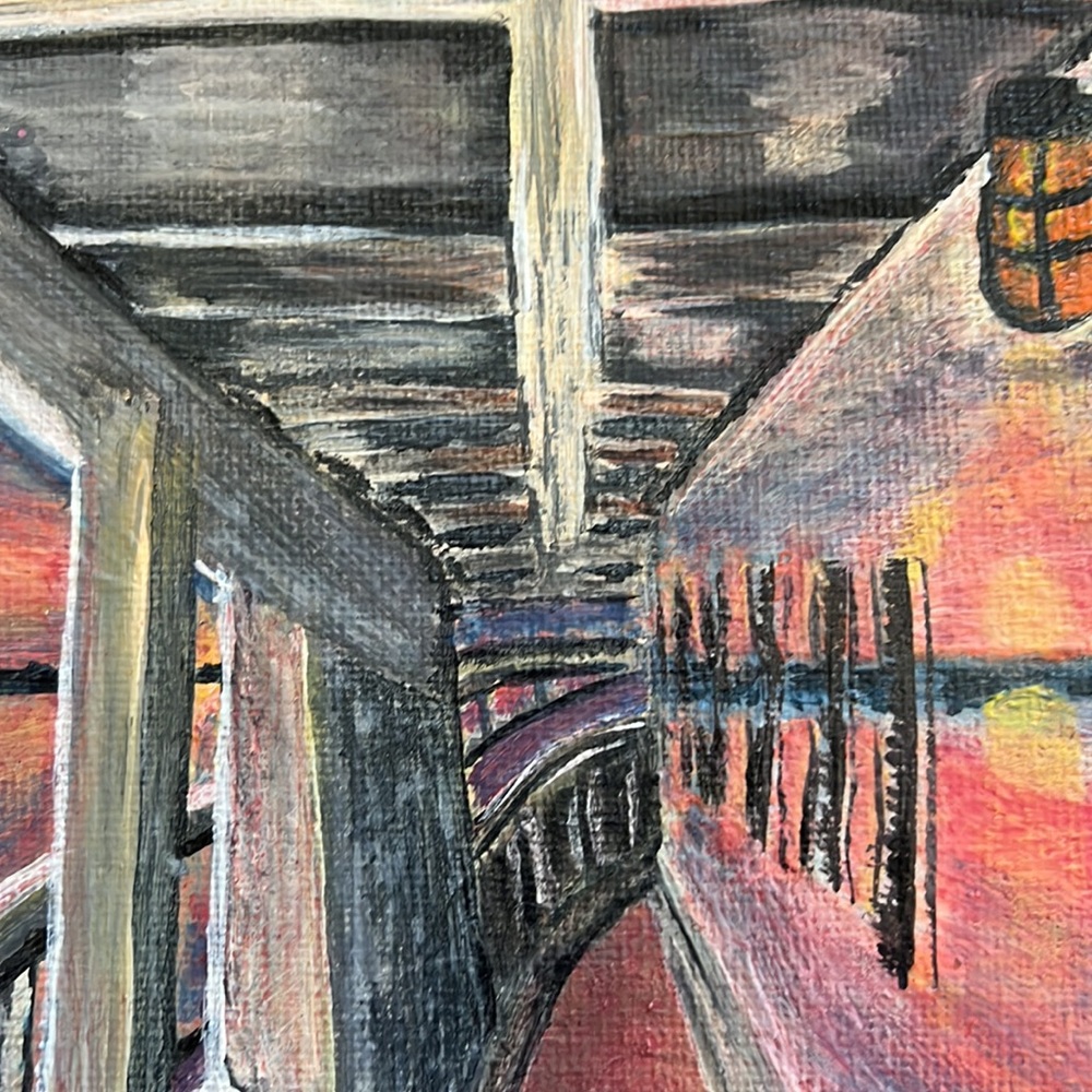 Sunset at Sea Painting - Picture 8 of 10